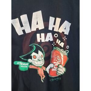 Gilden t shirt medium ha ha ha ha one of a box exclusive black